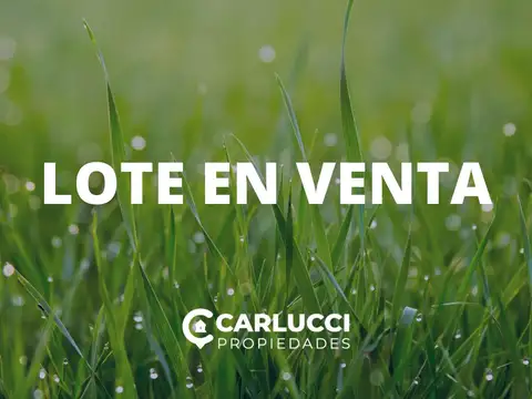 Lote venta Barrio El Salvador (Ituzaingó Norte)
