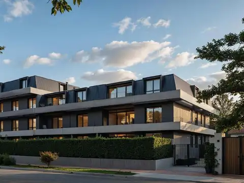 Venta departamento moderno sobre Av. Libertador en Punta Chica en pozo con financiación.