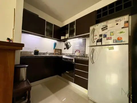 Departamento 2 ambientes con 2 baños