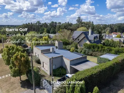 CASA EN VENTA | 3 DORMITORIOS | BARRIO GOLF | TANDIL