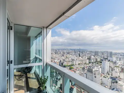 Único! 2 Ambientes en lo mas alto de Torre Bellini en Retiro, Buenos Aires.
