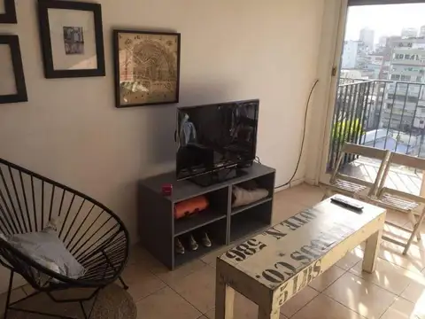 Departamento 2 ambientes con 1 baño