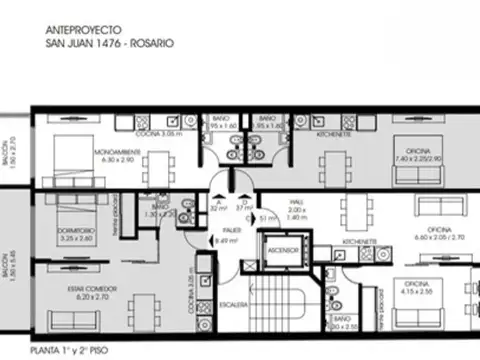 SAN JUAN 1400, Piso 2
