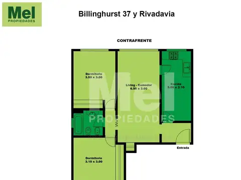 Billinghurst 100, Piso 6