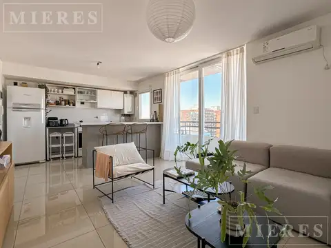 Departamento 2 ambientes con 1 baño