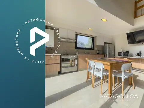 VENTA Departamento tipo duplex, 3 ambientes + cochera. Barrio el Mercado, Villa la Angostura