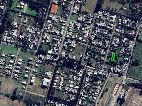 Terreno en Venta 34  mts Fondo