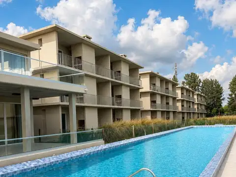 Departamento en alquiler 2 amb en Chic Village - Pilar.