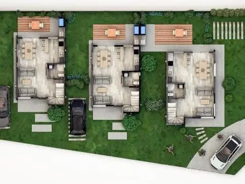 Depto Tipo Casa en Venta de 3 ambientes