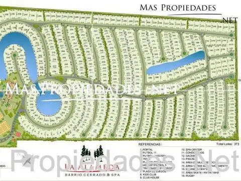 Terreno en Venta 20  mts Fondo