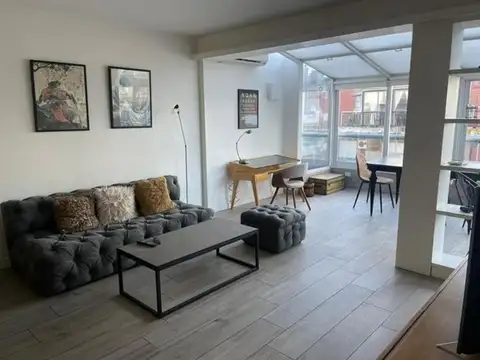 Departamento de 2 ambientes con terraza propia