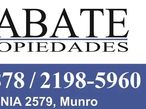 Galpon en Venta 7  mts Frente