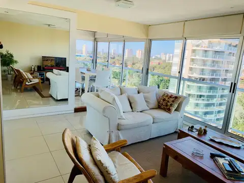 Departamento 2 ambientes con 2 baños