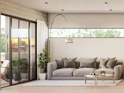VENTA EN POZO DEPARTAMENTO 2 AMBIENTES CON BALCON Y PARRILLA AL CONTRAFRENTE EN COGHLAN