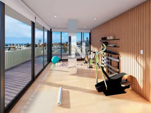Venta Apartamento Moderno de 1 Dormitorio al Frente. Palermo - Montevideo,Ideal Inversores!