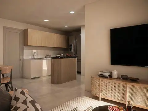 Departamento 2 ambientes con 1 baño
