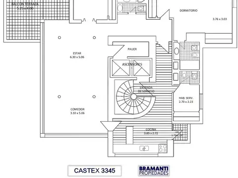 Departamento en Venta de 4 ambientes