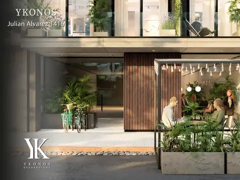 Monoambiente de categoria edficio YKONOS, Palermo Soho