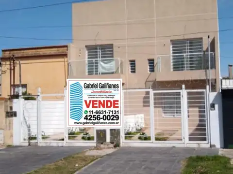 Duplex 3 ambientes + e/ auto.Banfield