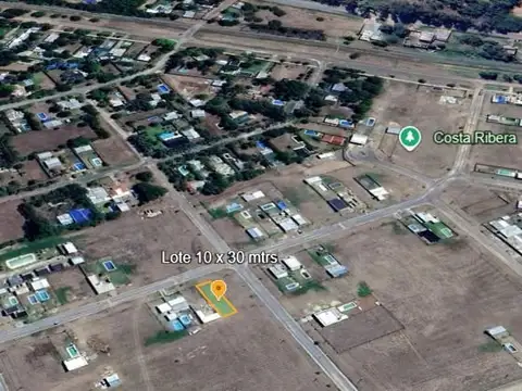 Tranquilidad y naturaleza - Lote escriturado en Timbues - Barrio Costa Ribera