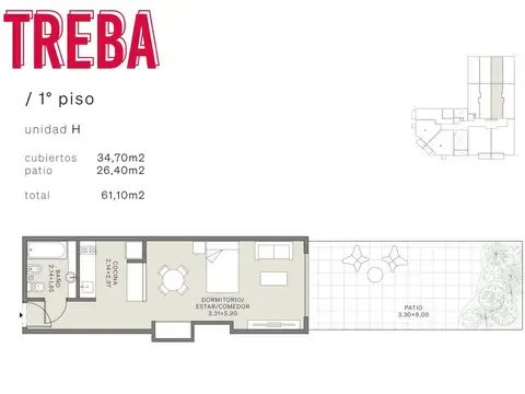 Departamento en Venta 1 año