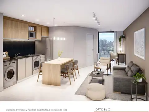Departamento en Venta de 3 ambientes