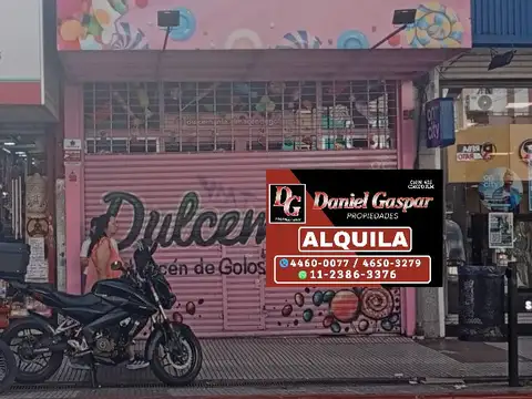 ALQUILER – EXCELENTE LOCAL COMERCIAL – MORÓN CENTRO