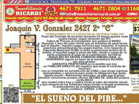 SOLO ADMITE PIROPOS 1 amb a estrenar edif PREMIUM + balcón