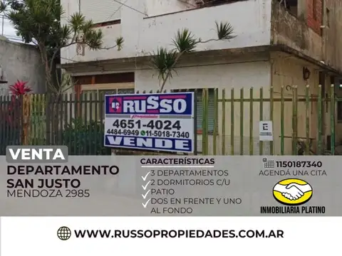 Venta 3 PH San Justo