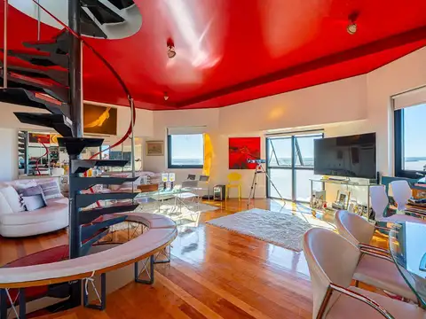 Departamento en venta de 1 dormitorio vista al Río Rosario