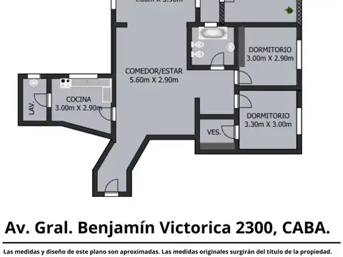 Departamento en Venta en Parque Chas, USD 180.000