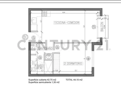 Departamento en Venta A Estrenar