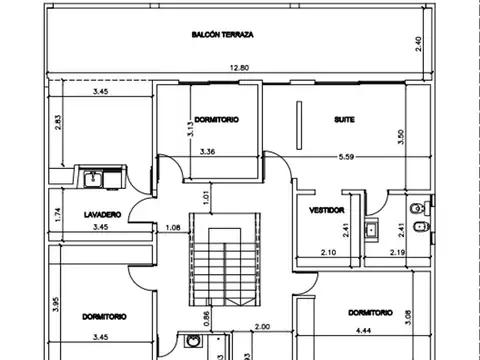 Casa 6 ambientes con 3 baños