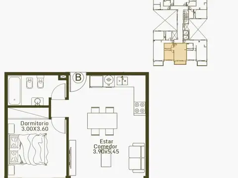 Departamento en Venta en El Palomar, USD 26.000