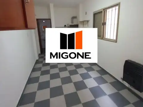 Departamento Monoambiente con 1 baño
