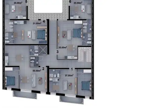 INVERSION DEPARTAMENTOS ZONA GARRAHAM 24 UNIDADES