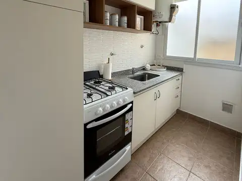 Departamento 2 ambientes con 1 baño