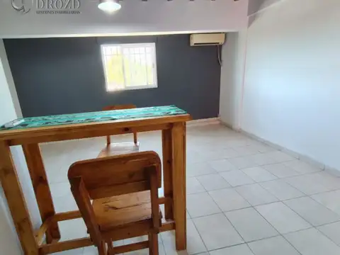 Departamento Monoambiente con 1 baño