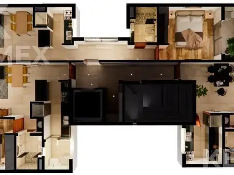 Departamento en Venta de 2 ambientes