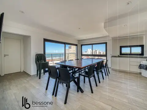 Departamento a metros del Mar en zona Constitución