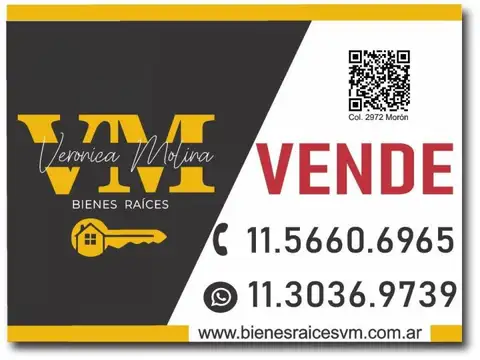 Terreno en Venta 25,36  mts Fondo
