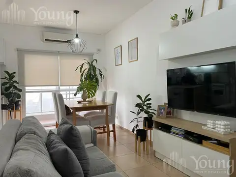 Departamento 2 ambientes con 1 baño