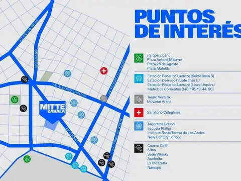 Departamento 3 ambientes con 2 baños