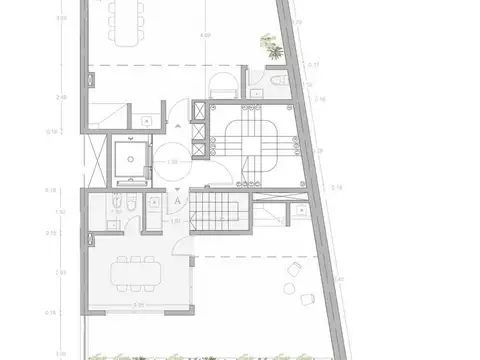 Casa 3 ambientes con 1 baño