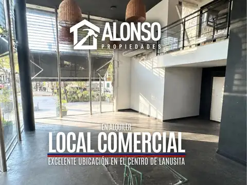 ALQUILER - AMPLIO LOCAL COMERCIAL -  CENTRO LANUSITA