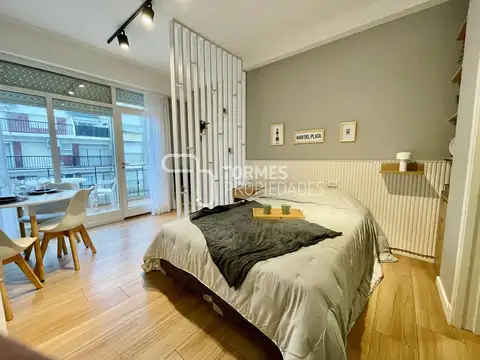 VENTA Departamento de 1 ambiente al frente, reciclado y amoblado | Centro, Mar del Plata
