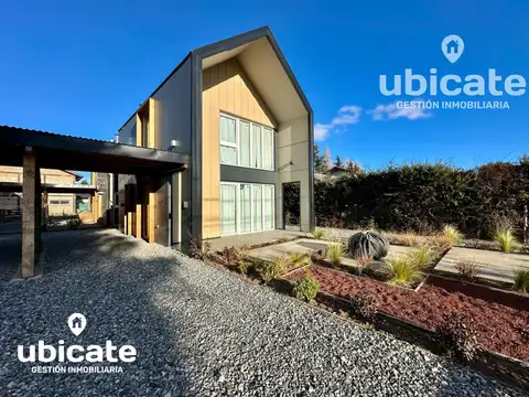 Casa amoblada a estrenar en  Dina Huapi a 200 m del lago
