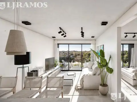 Departamento 3 ambientes con 2 baños