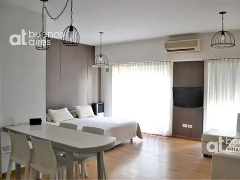Departamento Monoambiente con balcón en Palermo en Alquiler Temporario
