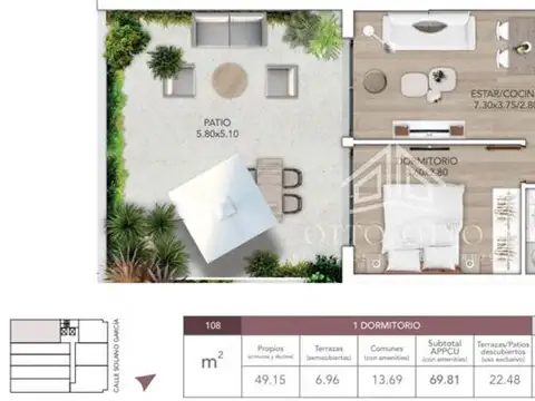 Solano Garcia entre Boulevard Artigas y Ellauri 2432 P. 1